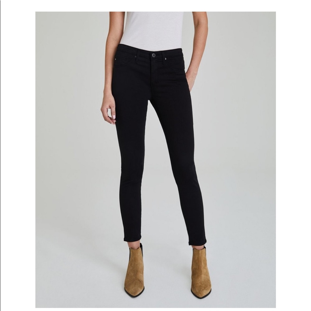 AG Super Skinny Black Pants-gently worn, size 32R